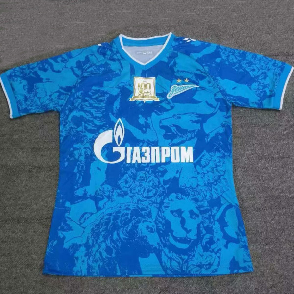 24/25 Zenit Blue Fans Soccer Jersey