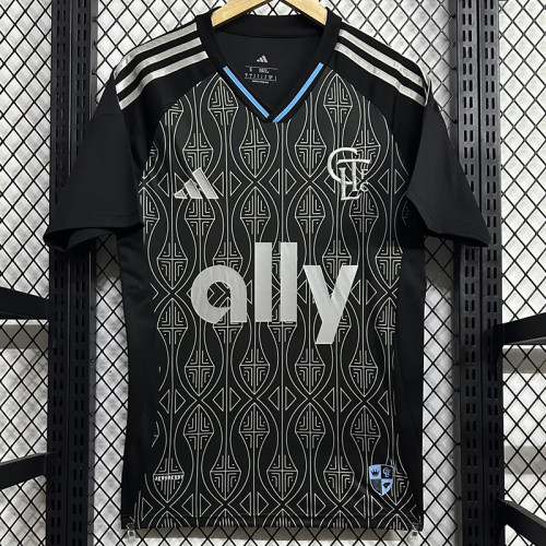 25/26 CHarlotte FC Away Fans Soccer Jersey