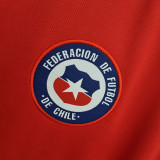 1998 Chile Home Retro  Soccer Jersey （98小字）