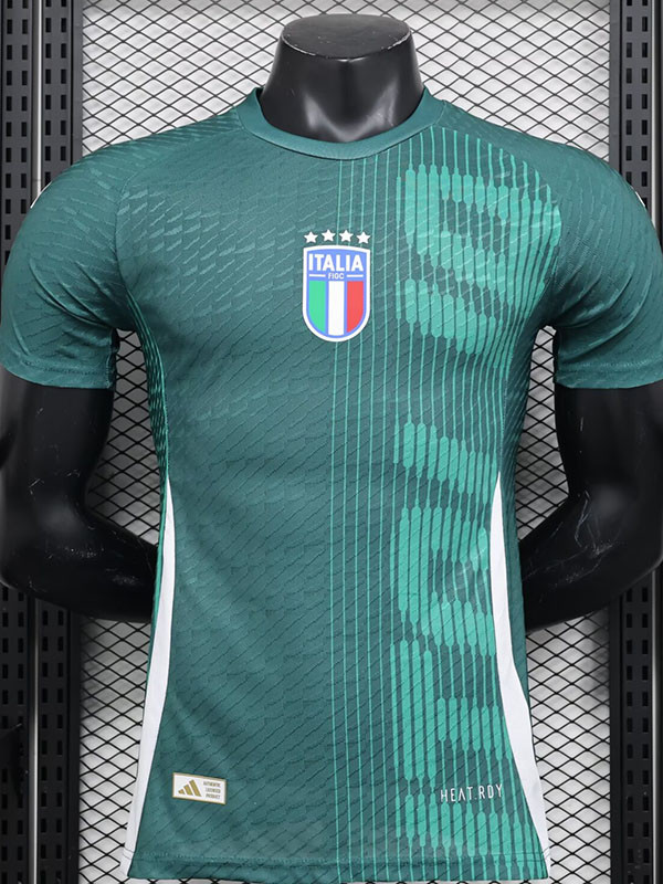 2024 Italy Green Player Version Training Shirts