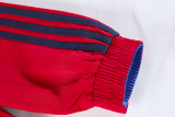 2023 Spain Blue & Red Double Sided Windbreaker (双面风衣)(刺绣)