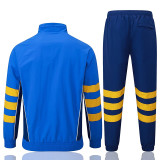 25/26 Blue Lasuo Weaving  Jacket Tracksuit