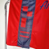 24/25 Clippers WESTBROOK #0 Red Top Quality Hot Pressing NBA Jersey (Trapeze Edition) 飞人版