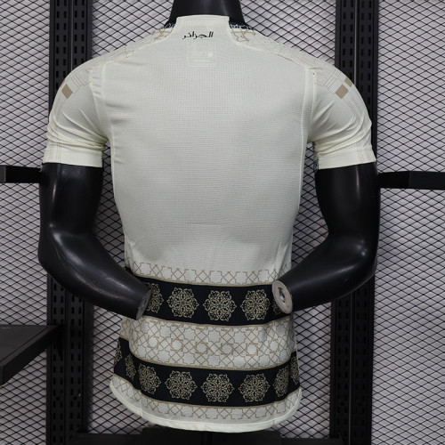 24/25  Algeria Beige Edition Player Version Soccer Jerse