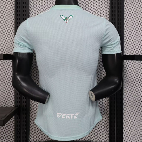25/26 Algeria Stripe Light Green  Player Version Soccer Jersey