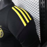 25/26 Algeria Black Player Version Soccer Jersey（金边）