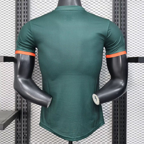 25/26 MC Alger  Green Player Version Soccer Jersey