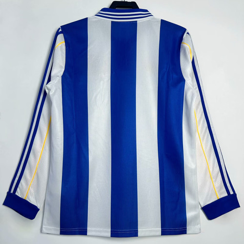 1999/2000 La Coruna Home Long Sleeve Retro Soccer Jersey