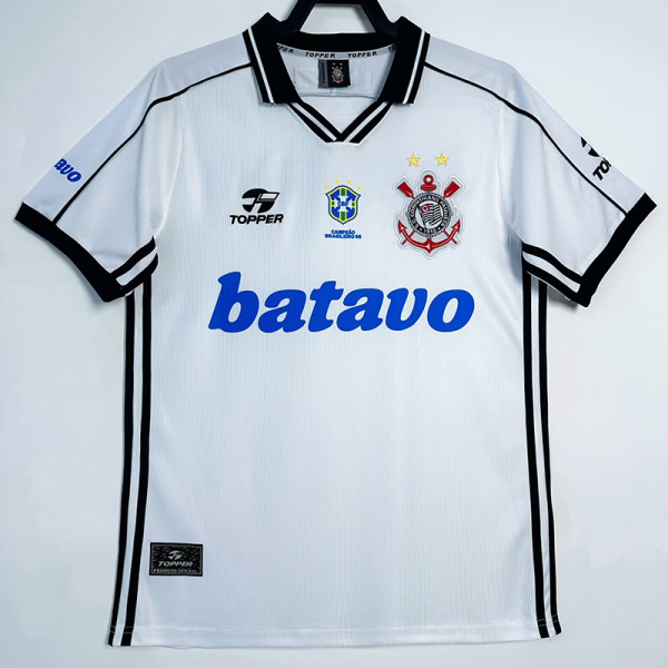 1999/2000 Corinthians Home Retro Soccer Jersey