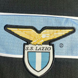 1998/1999 Lazio Away Long Sleeve Retro Soccer Jersey