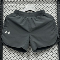 2025 D2501  Dark  Grey Casual Double layer shorts#双层