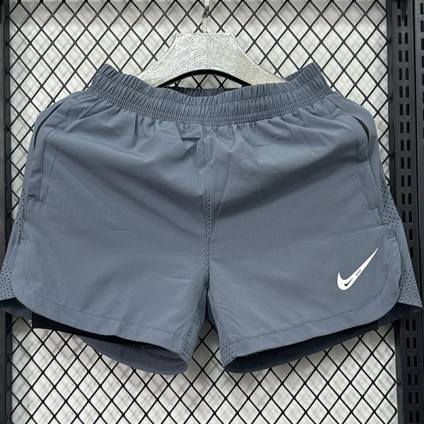 2025 D1103 Light Blue Casual Double layer shorts#NK 双层浅蓝色