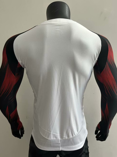 25/26 Flamengo Away Long Sleeve   Player Version  Soccer Jersey