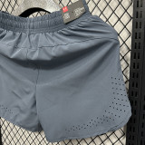 2025 D2501 Light Blue Casual Double layer shorts#双层