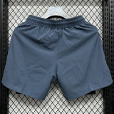 2025 A247 Light Blue Casual Double layer shorts# 双层