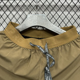 2025 A246 Khaki Casual Double layer shorts# 双层小标(NK)