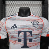 25/26  Bayern Away Müller Commemorative Edition  Player Version Soccer Jersey（(Müller#25）