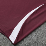 25/26  Bayern Maroon Polo Collar Pants Set