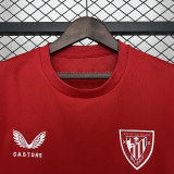 25/26  Bilbao Goalkeeper Red Soccer Jersey