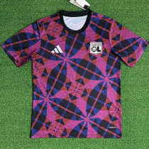 25/26 Lyon Red Pre match Training shirts 25/26 Lyon Red Pre match Training shirts
