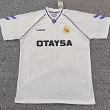 1990/1991  RMA  Home Retro Soccer Jersey