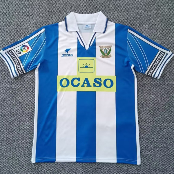 1998/2000 CD Leganés Home Retro Soccer Jersey(带西甲章)