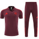 25/26  Bayern Maroon Polo Collar Pants Set