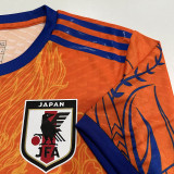 25/26 Japan  Dragon Orange  Player Version  Soccer Jersey