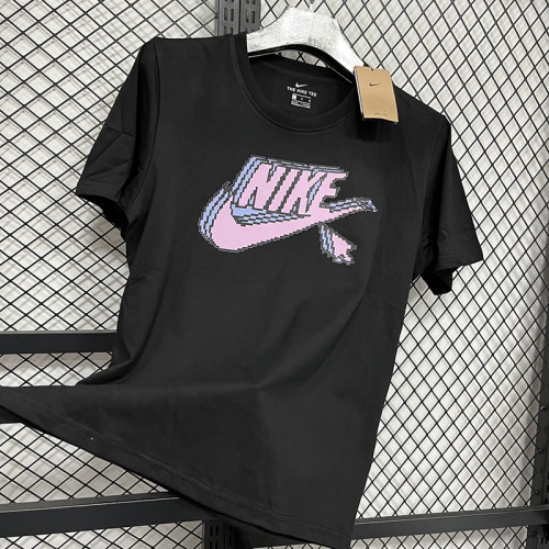 2025 T272 NK Mouse Pure Cotton Black T-shirt