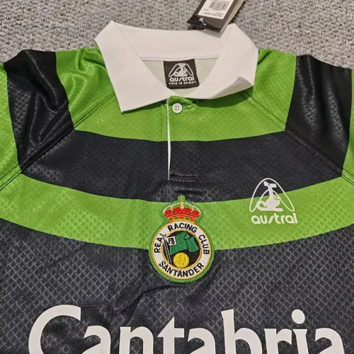 1999/2000 Santander Away Retro Soccer Jersey(带西甲章）