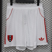 25/26 Ajax White Player Version Shorts Pants 25/26 Ajax White Player Version Shorts Pants