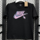 2025 T272 NK Mouse Pure Cotton Black T-shirt