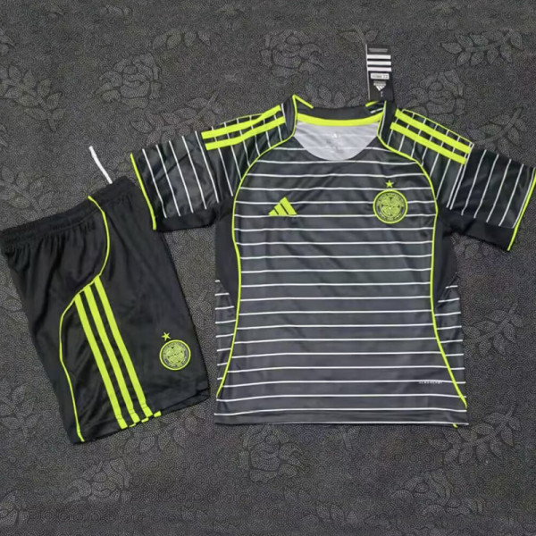 25/26  Celtic Away Kids Soccer Jersey