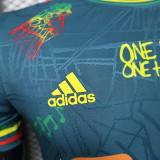 25/26 Ajax Graffiti Green  Player Version Soccer Jersey