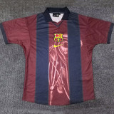 25/26  BAR Home Co branded Edition Retro  Soccer Jersey(背后广告、#2）