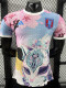 25/26 Japan  Fox Head Blue Pink  Player Version  Soccer Jersey