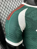 25/26 Mexico Facial image Edition Green Player Version Soccer Jersey