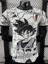 25/26 Japan  Anime Grey White Player Version  Soccer Jersey