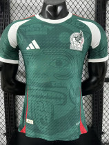25/26 Mexico Facial image Edition Green Player Version Soccer Jersey 25/26 Mexico Facial image Edition Green Player Version Soccer Jersey