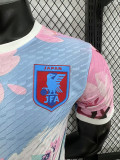 25/26 Japan  Fox Head Blue Pink  Player Version  Soccer Jersey