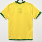 2006 Brazil Home  Signature Retro Soccer Jersey(签名版）