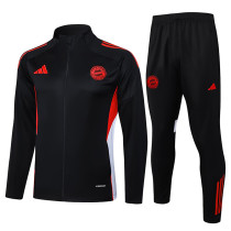 25/26 Bayern Black Jacket Tracksuit#A2525