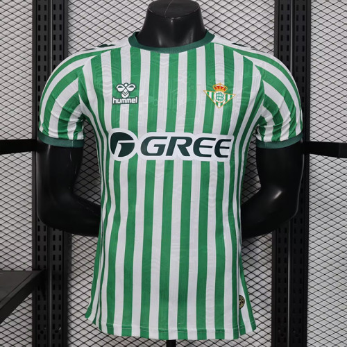 24/25 Real Betis UEFA Final Edition  Player Version Soccer Jersey（欧协决赛版）