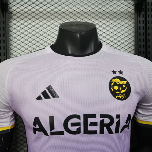24/25 Algeria  Special Edition White Purple Player Version Soccer Jersey A30