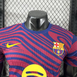 25/26 BAR Special Edition Wave Red  Player Version Soccer Jersey