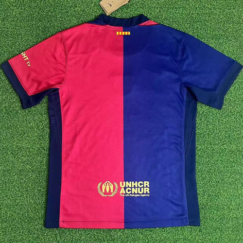 24/25 BAR  Home  signature  Fans Soccer Jersey(签名版）