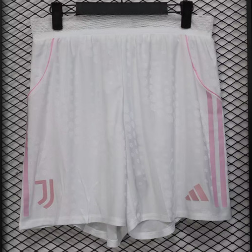25/26 JUV White  Player Version Shorts Pants