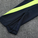 25/26  RMA White# Navy blue pants Half Pull Tracksuit (半拉链)