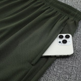 25/26 CHE Army Green Training Shorts Suit