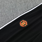 25/26 Man Utd Blue Half Pull Tracksuit  (半拉链)